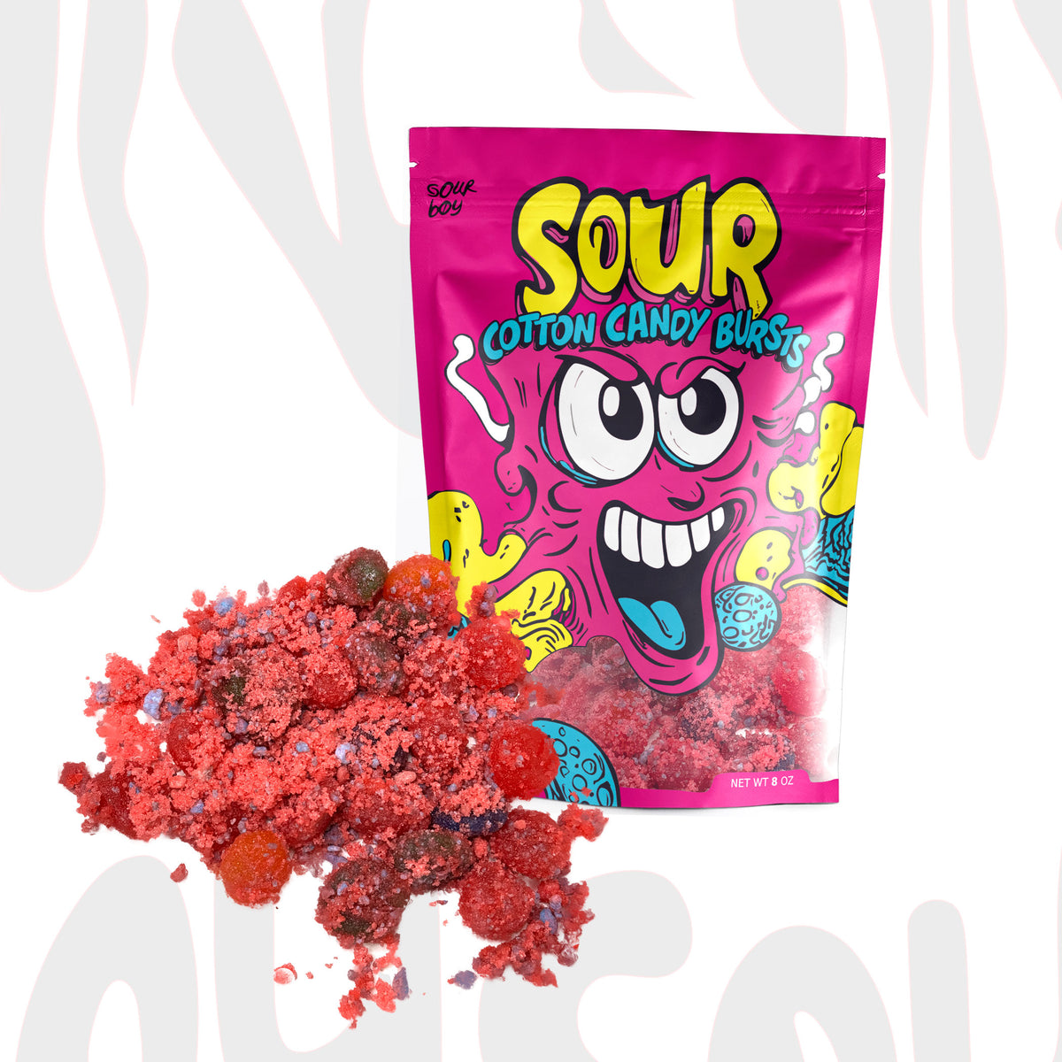 Sour Cotton Candy Gushers — view 4